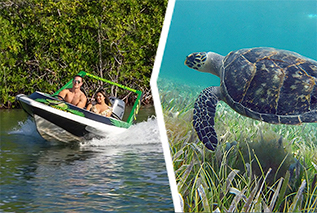 SPEED BOAT TOUR AND SNORKEL IN CANCUN